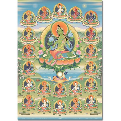 [A4TV4] A4: Green Tara 4 (Twenty One Taras)