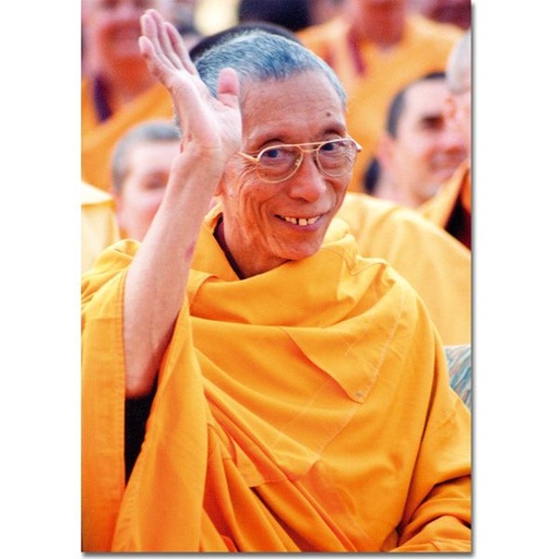 [A7GK04SL] A7: Gueshe Kelsang 04 (waving)